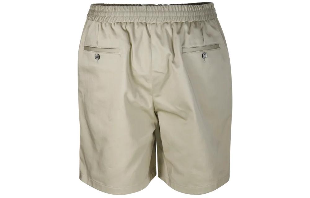 Lookbook Ami Paris AMIPARIS Shorts Verde Casual Cintura Elástica Color Sólido. HSO303CO0009-317