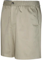 Shop Ami Paris AMIPARIS Solid Color Elastic Waist Casual Shorts Green. HSO303CO0009-317