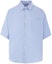 Buy Ami Paris AMIPARIS 藍色短袖純色修身襯衫 HSH216CO0063-484