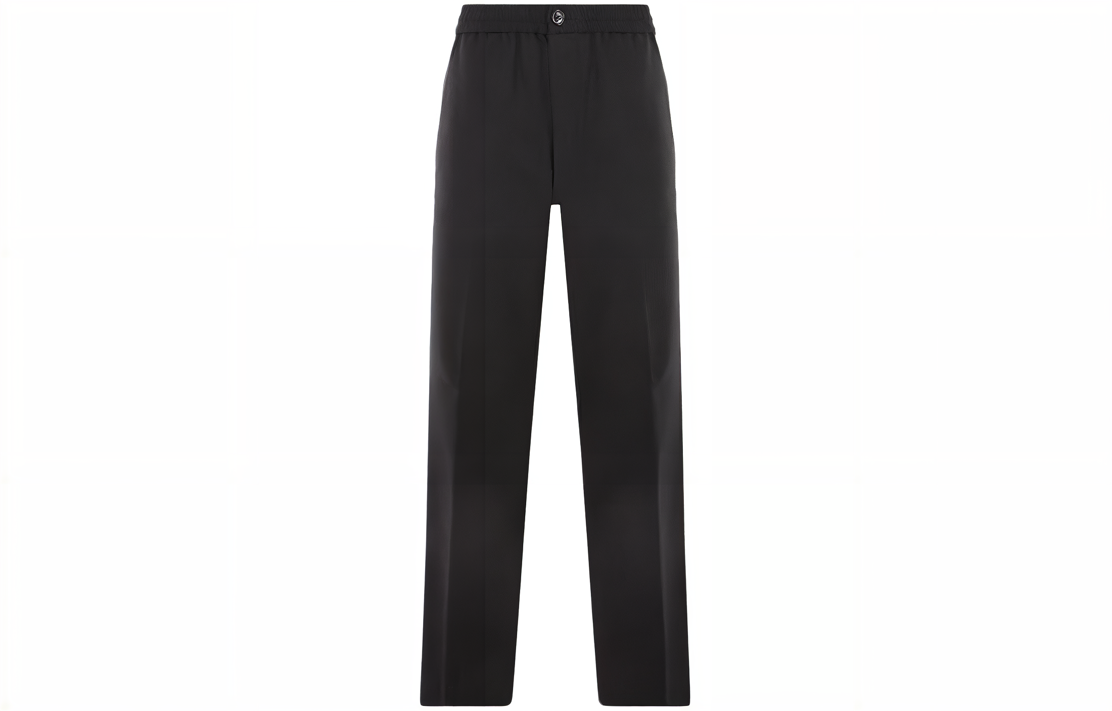 Ami Paris AMIPARIS  Solid Color Zip Casual Pants Black HTR209PL0002001