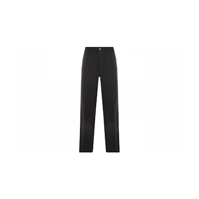 Ami Paris AMIPARIS Solid Color Zip Casual Pants Black HTR209PL0002001