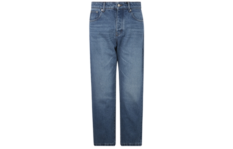 Order Ami Paris 直筒休闲纯棉牛仔裤。 E21HD204601-480