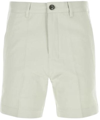 Ami Paris AMIPARIS 白色休閒直筒拉鍊短褲 HSO004CO0009-193 Order Ami Paris AMIPARIS 白色休閒直筒拉鍊短褲 HSO004CO0009-193