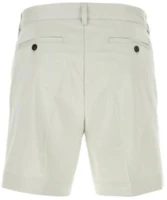 Lookbook Ami Paris AMIPARIS White Casual Straight Fit Zipper Shorts HSO004CO0009-193