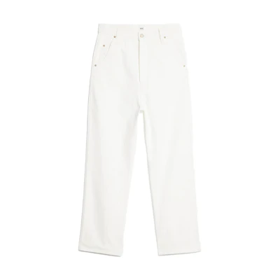 Ami Paris AMIPARIS White Wide-Leg Track Pants with Logo and Side Stripe Details. HTR102CO0033-168