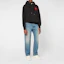 Lookbook Ami Paris AMIPARIS 黑色宽松心形图案连帽卫衣 H20HJ054747-001