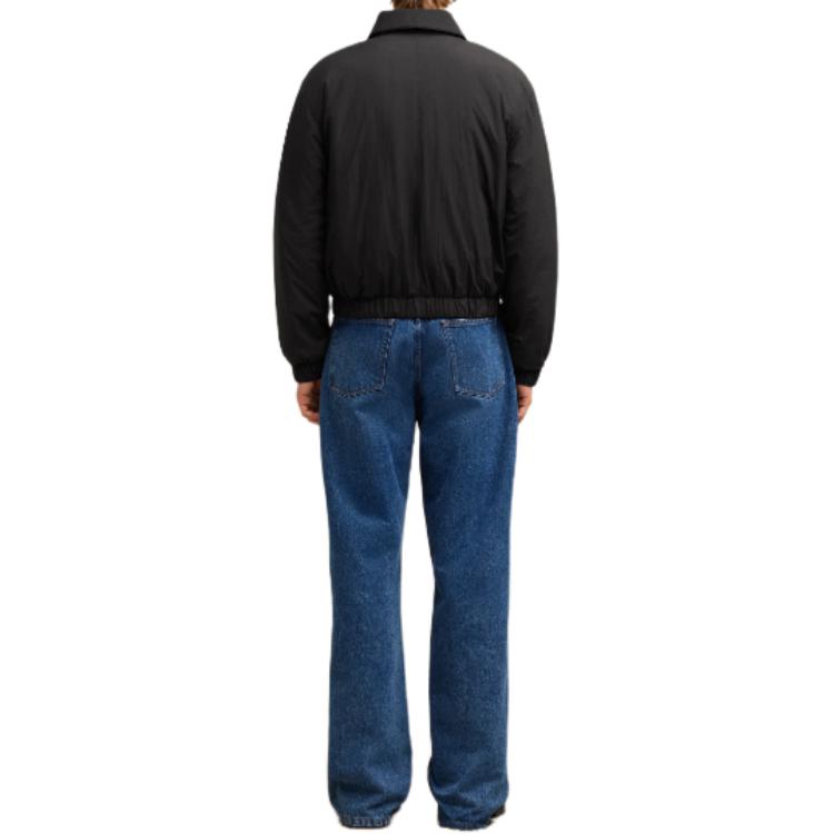 Purchase Ami Paris AMIPARIS 金屬心款尼龍羽絨外套 男女款 黑色 HJK034PA0009-001