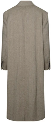 Ami Paris Kot Double-Breasted Coklat Muda Blazer Lengan Panjang Uniseks FCO317WV0015268 Lookbook Ami Paris Kot Double-Breasted Coklat Muda Blazer Lengan Panjang Uniseks FCO317WV0015268