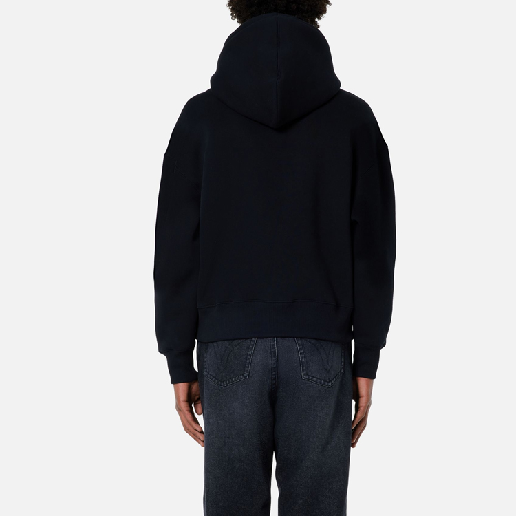 Ami Paris AMIPARIS FW21  Black Letter Print Sweatshirt. H21HJ062-749001 圖 4