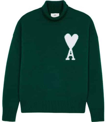 ami-paris-amiparis-fw-21-logo-knit-turtleneck-pullover-sweater-dark-green-wool-h21-k213-018300