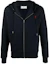 Buy Ami Paris AMIPARIS FW21 Ami De Coeur Zip Hoodie Jacket Navy Blue Menswear E21HJ006730-410