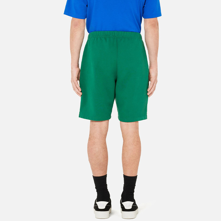 Shop Ami Paris AMIPARIS FW21綠心鏈條刺繡寬鬆短褲 男款 A21HJ328747-300