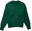 Lookbook Ami Paris AMIPARIS FW21 Oversized Heart Logo Green Knit Sweater Fashion. A21HK009016-300