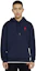 Details for Ami Paris Logo Navy Blue Hoodie Unisex Koleksi Musim Gugur 2021. A21HJ008730-410