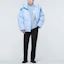 Shop Ami Paris FW21 Sweater Turtleneck Wool Logo Biru Langit Unisex. SPEH21K214018-450