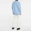 Sizing Ami Paris FW21 Sweater Turtleneck Wool Logo Biru Langit Unisex. SPEH21K214018-450
