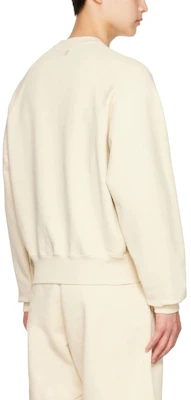 Ami Paris FW22 Sudadera Bordada con Corazón - Blanco Roto. SPEUSW022747-150 Shop Ami Paris FW22 Sudadera Bordada con Corazón - Blanco Roto. SPEUSW022747-150