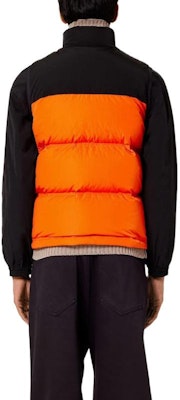 Ami Paris AMIPARIS FW22 橙色Logo印花拼接拉鍊背心 HJK701276-015 Purchase Ami Paris AMIPARIS FW22 橙色Logo印花拼接拉鍊背心 HJK701276-015