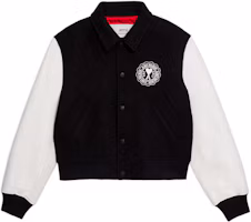 Order Ami Paris AMIPARIS FW22 黑白拼接Logo貼布長袖外套 中性款 HJK214-259001