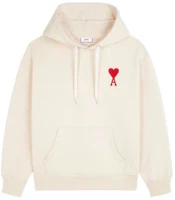 Order Ami Paris AMIPARIS FW22 Classic Logo Print Pullover Sweatshirt Men’s White SPEUSW222-747-150
