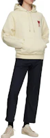 Lookbook Ami Paris AMIPARIS FW22 Classic Logo Print Pullover Sweatshirt Men’s White SPEUSW222-747-150