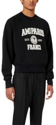 Sudadera Unisex Negra Ami Paris AMIPARIS FW22 con Logo Estampado. USW010747-001 Shop Sudadera Unisex Negra Ami Paris AMIPARIS FW22 con Logo Estampado. USW010747-001