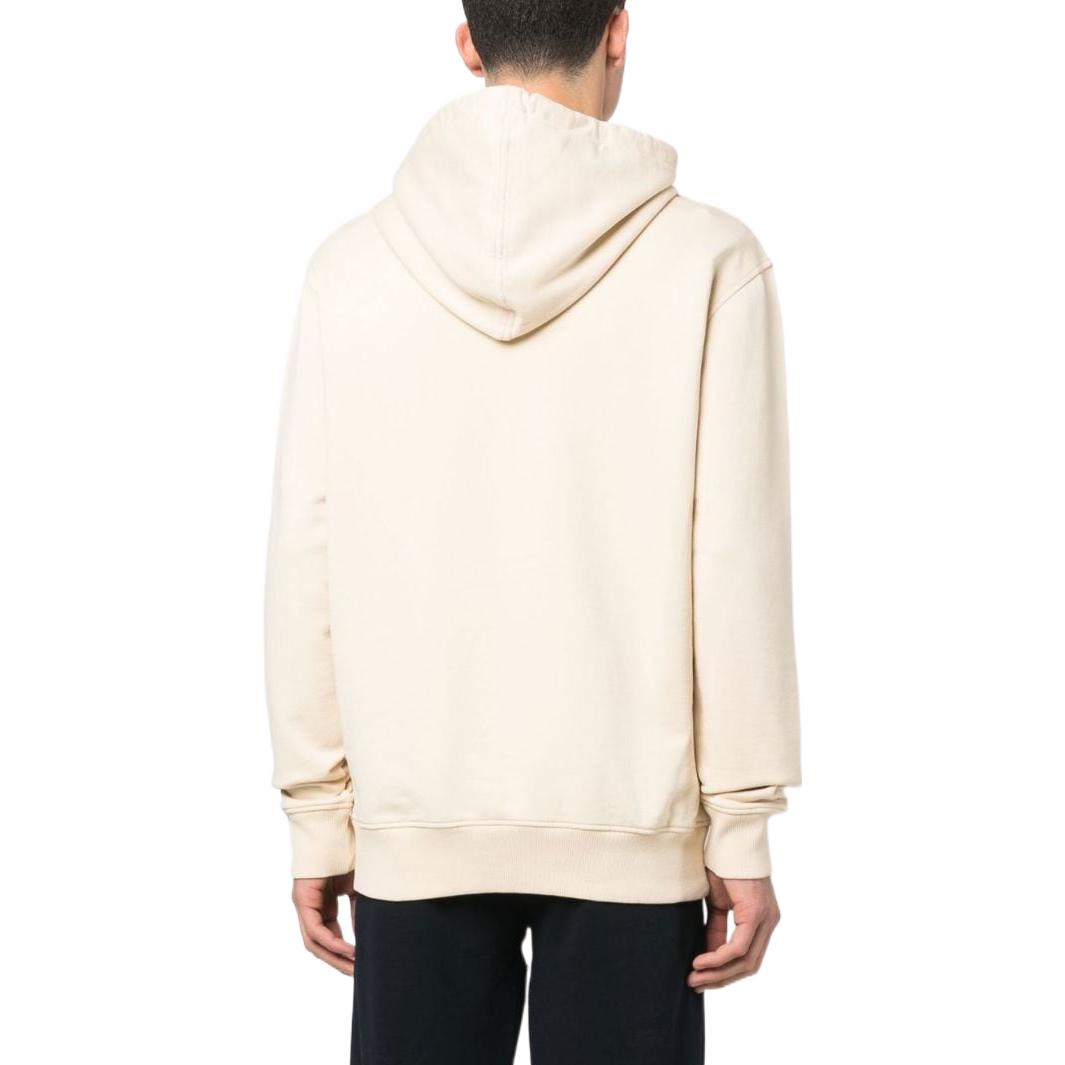 Ami Paris AMIPARIS FW22 Unisex Beige Sweatshirt with Heart Logo Print for Couples. USW200730-709 圖 4