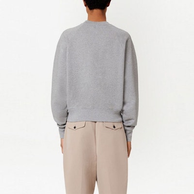 Ami Paris AMIPARIS FW22 男女灰色愛心Logo刺繡圓領衛衣。 USW002747-055 Details for Ami Paris AMIPARIS FW22 男女灰色愛心Logo刺繡圓領衛衣。 USW002747-055