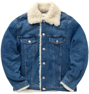 Ami Paris AMIPARIS FW23 單排扣加絨長袖夾克外套 UJK239DE0016-480 Buy Ami Paris AMIPARIS FW23 單排扣加絨長袖夾克外套 UJK239DE0016-480