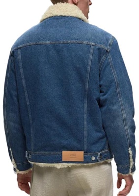 Ami Paris AMIPARIS FW23 單排扣加絨長袖夾克外套 UJK239DE0016-480 Shop Ami Paris AMIPARIS FW23 單排扣加絨長袖夾克外套 UJK239DE0016-480