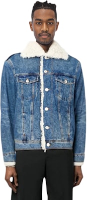 Ami Paris AMIPARIS FW23 單排扣加絨長袖夾克外套 UJK239DE0016-480 Sizing Ami Paris AMIPARIS FW23 單排扣加絨長袖夾克外套 UJK239DE0016-480