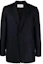 Order Ami Paris AMIPARIS FW23 Blazer Slim Fit Navy Blue Single-Breasted. H23UJK010WV0-020