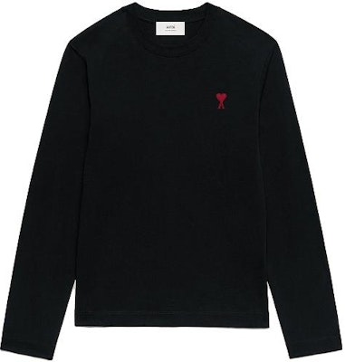 Ami Paris AMIPARIS 2023秋冬男女同款心型刺绣长袖圆领T恤 UTS205.726 Order Ami Paris AMIPARIS 2023秋冬男女同款心型刺绣长袖圆领T恤 UTS205.726