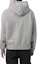 Shop Ami Paris AMIPARIS FW23 Small Heart Cotton Hoodie Zip Jacket Unisex Smoke Grey USW4157472-055