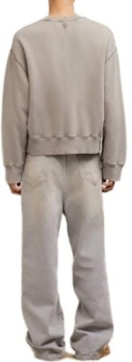 아미 파리 AMIPARIS FW23 유니섹스 디자이너 워시드 코튼 풀오버 스웨트셔츠 - 클레이. USW016JE0052263 Shop 아미 파리 AMIPARIS FW23 유니섹스 디자이너 워시드 코튼 풀오버 스웨트셔츠 - 클레이. USW016JE0052263