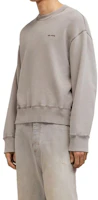 Purchase Ami Paris AMIPARIS FW23 Unisex Designer Washed Cotton Pullover Sweatshirt - Clay. USW016JE0052263