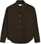 Order アミパリス AMIPARIS FW24 刺繍ハート オーバーサイズ長袖シャツ ダークブラウン HSH170CO0082-221