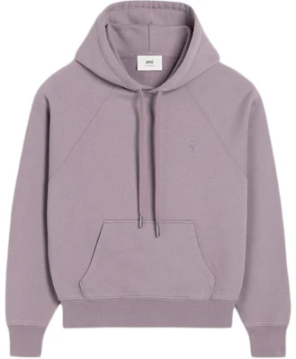 Ami Paris AMIPARIS FW24 Purple Oversized Hoodie with Raglan Sleeves. USW240JE0091-04 Buy Ami Paris AMIPARIS FW24 Purple Oversized Hoodie with Raglan Sleeves. USW240JE0091-04