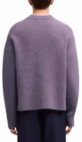 Purchase 아미파리 AMIPARIS FW24 퍼플 니트 하트 브이넥 유니섹스 가디건 클라우드 스웨터. UKC025KN0032-504