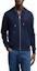 Shop Ami Paris AMIPARIS FW24 紅心棉質拉鍊連帽外套 藍色 男女適用 BFUSW435730-430