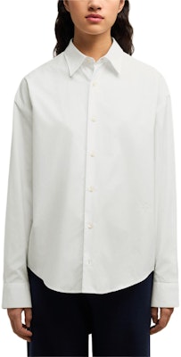 Ami Paris AMIPARIS FW24 男女寬鬆休閒長袖襯衫 白色 USH176CO0063-100 Details for Ami Paris AMIPARIS FW24 男女寬鬆休閒長袖襯衫 白色 USH176CO0063-100