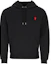 Buy Ami Paris AMIPARIS Heart Drawstring Hoodie Black Unisex Couple Outfit - Fall Collection BFHJ008730-001