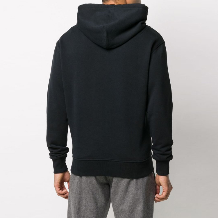 Ami Paris AMIPARIS Heart Drawstring Hoodie Black Unisex Couple Outfit - Fall Collection BFHJ008730-001 圖 5