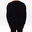 Shop Ami Paris AMIPARIS Baju Sejuk Crewneck Hitam Logo Hati Koleksi Musim Luruh. H20HJ034747-001