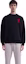 Details for Ami Paris AMIPARIS Baju Sejuk Crewneck Hitam Logo Hati Koleksi Musim Luruh. H20HJ034747-001