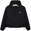 Buy Chaqueta Rompevientos Unisex Negra Ami Paris AMIPARIS con Capucha y Logo Ami. UJK101PA0007-001