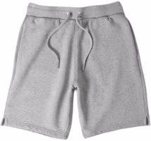 Lookbook Ami Paris AMIPARIS Logo Embroidered Drawstring Casual Shorts Men’s Light Grey. E24USO635747-0951
