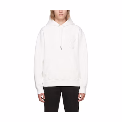 Ami Paris AMIPARIS Solid Color Casual Long Sleeve Sweatshirt - White. SPEUSW211747-100