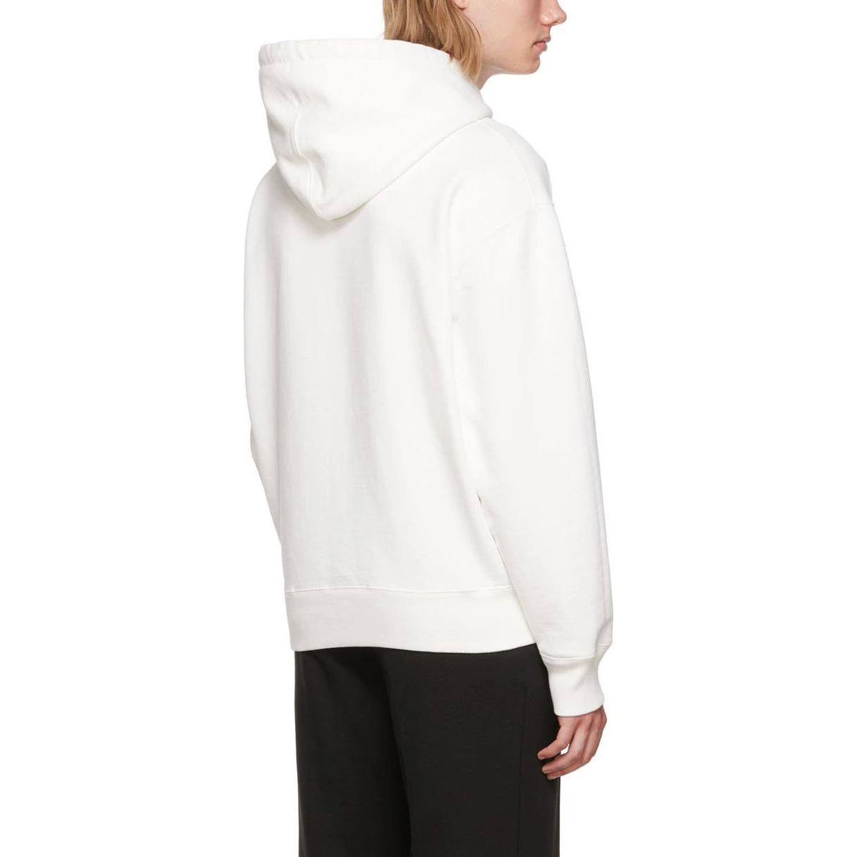 Ami Paris AMIPARIS Solid Color Casual Long Sleeve  Sweatshirt - White. SPEUSW211747-100 圖 4