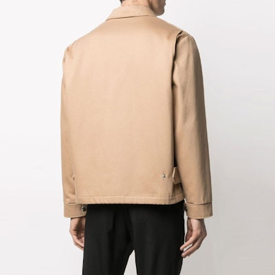 Ami Paris AMIPARIS SS21 輕便休閒拉鍊外套 淺棕色 E21HOW037280-250 Purchase Ami Paris AMIPARIS SS21 輕便休閒拉鍊外套 淺棕色 E21HOW037280-250